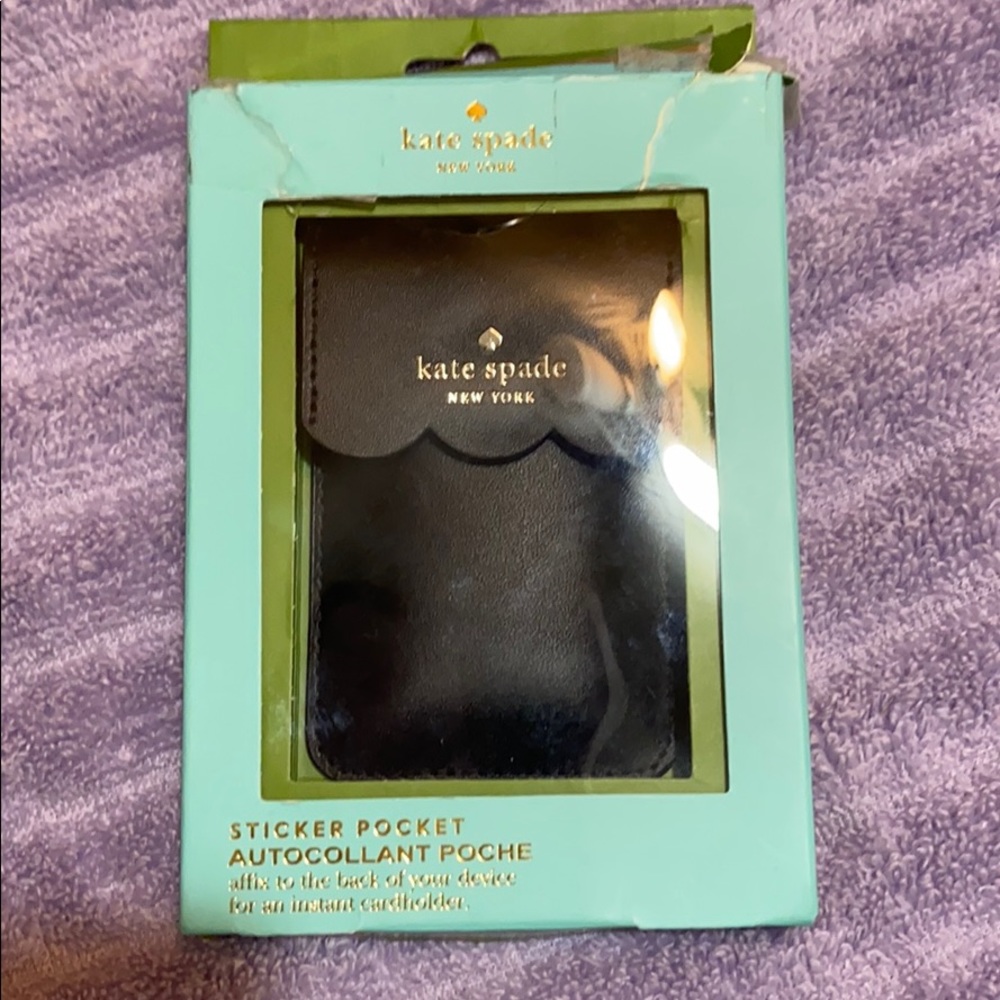 Kate spade sticker pocket